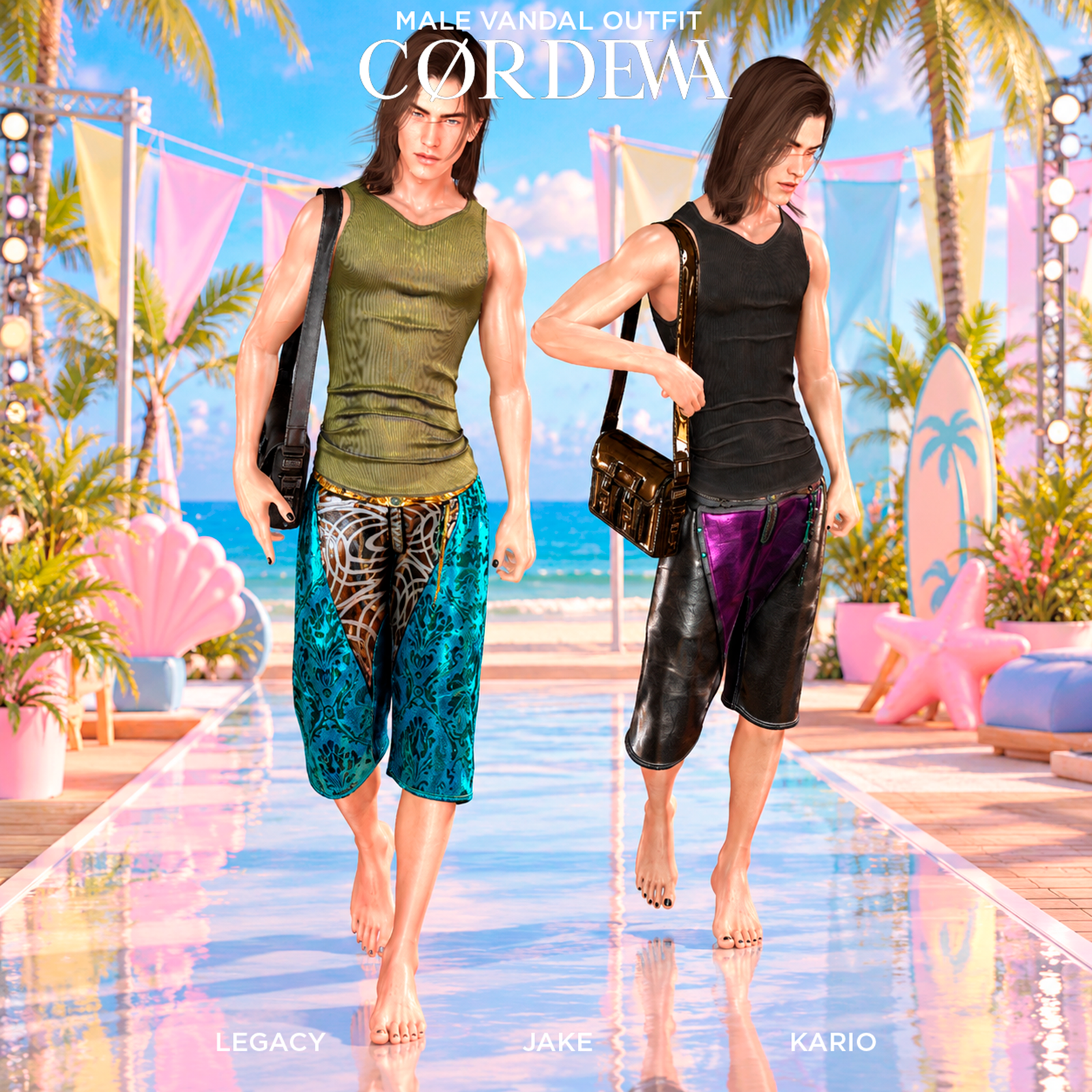 CORDEWA MALE VANDAL OUTFIT ORIGINAL ADS 2K