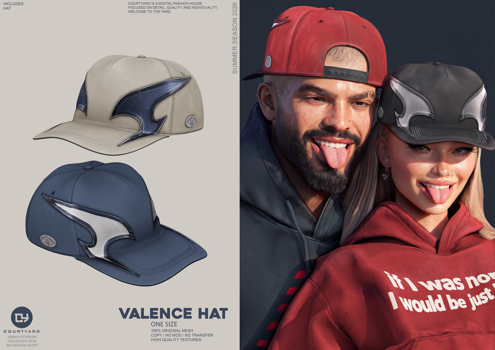 COURTYARD - VALENCE HAT