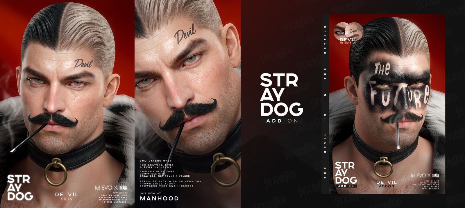 Stray Dog - De Vil Skin & Addons